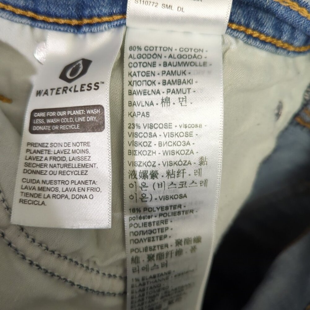 Levi's Jean Shorts Women's 29 Blue Mid Length Shorts Denim - Picture 9 of 11